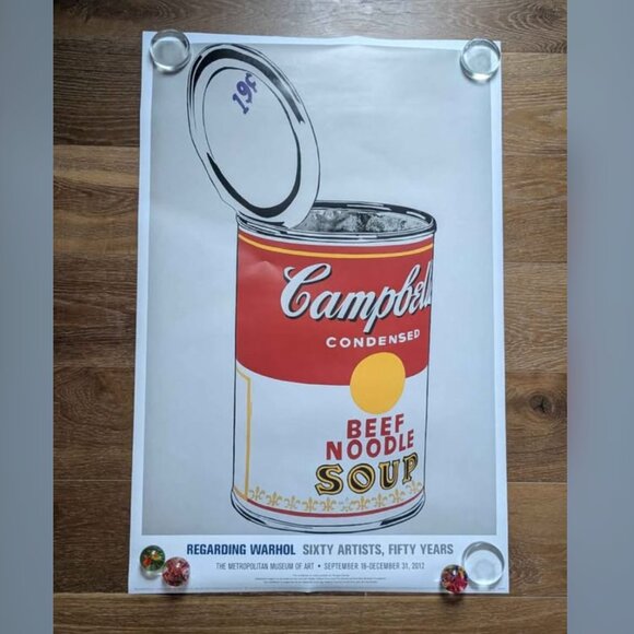 Regarding Warhol: Sixty Artists, Fifty Years Met Museum Exhibition Poster 2012 - Picture 2 of 5